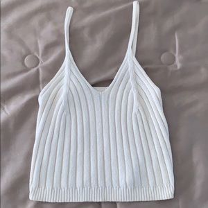 Kendall&kylie sweater crop tank